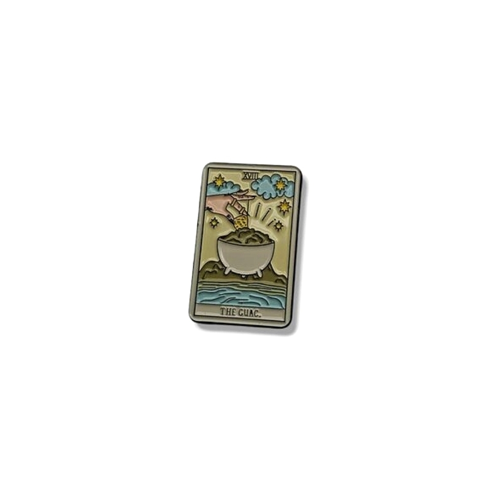 The Guac Tarot Card Pin/Brooch